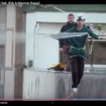 Pont de singe / highline sur bâtiments - tournage pour le youtuber Djilsi et invités