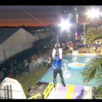 Cordistes et moniteurs escalade pour la Tournée Intervilles 2025 avec Nagui, Airprod et Banijay pour France 2 TV